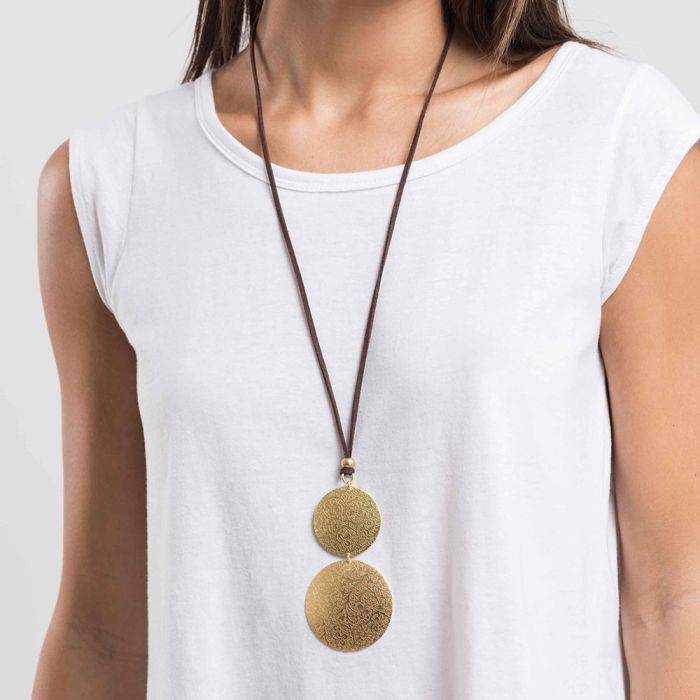 PENDENTE 2 PLACCHE DESIGN - SCONTO 30%