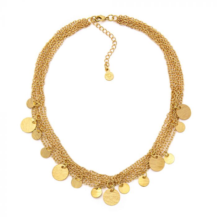 COLLANA CATENE MIX - SCONTO 30%