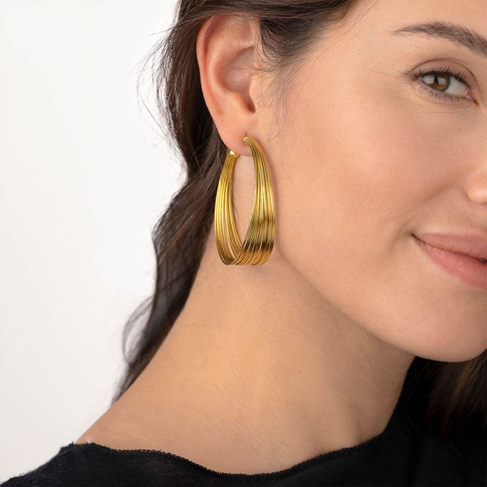 ORECCHINI CHOOP NASTRO - SCONTO 30%