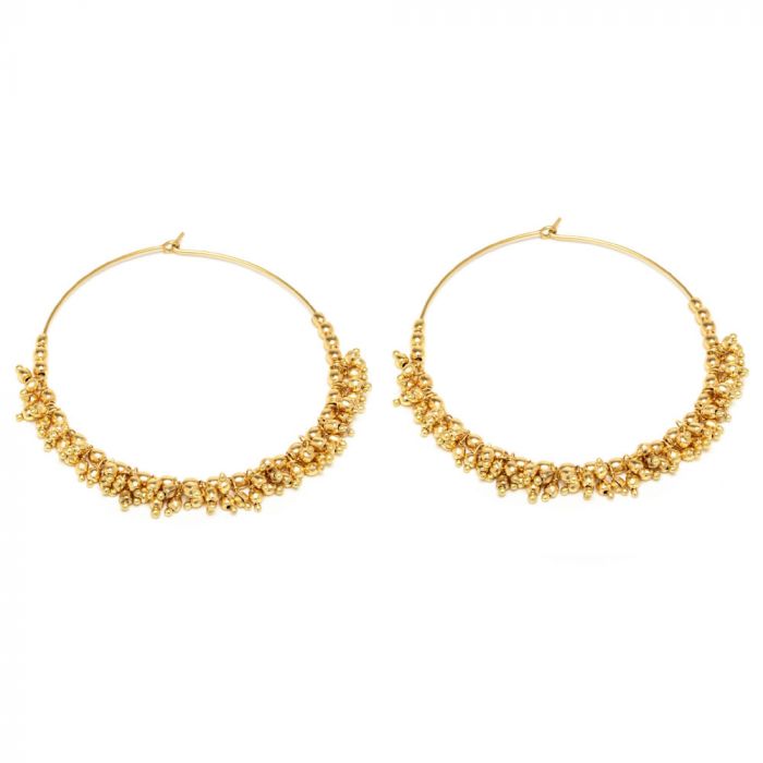 ORECCHINI CERCHI MOGRA - SCONTO 30%