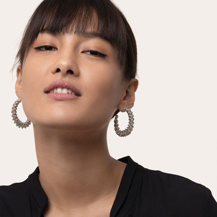 ORECCHINI C HOOP FISARMONICA - SCONTO 30%