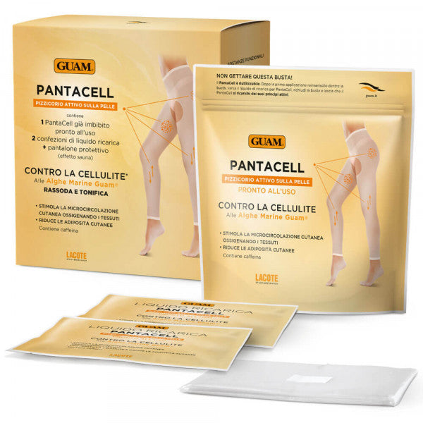 PANTACELL + 2 BUSTE LIQUIDO RICARICA + PANTALONE EFFETTO SAUNA - SCONTO 40%