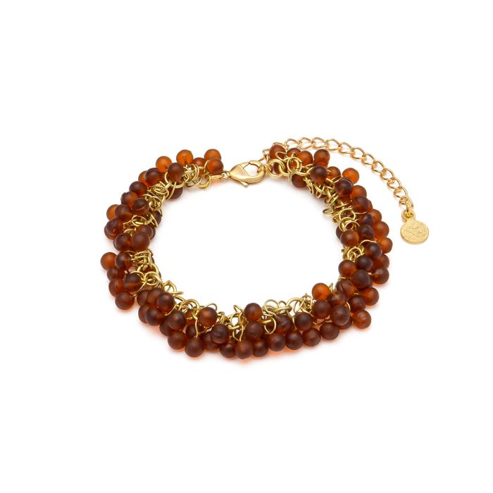 BRACCIALE MOGRA - AMBRA SCURO