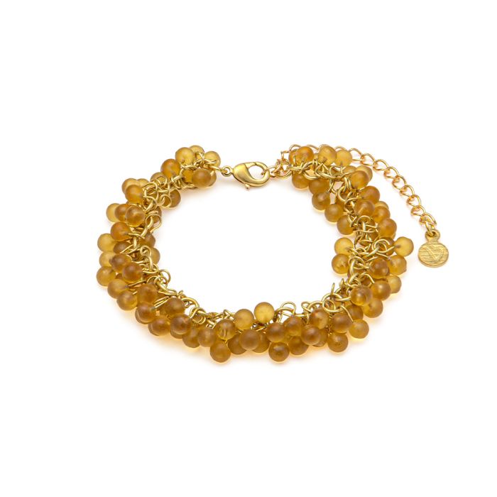 BRACCIALE MOGRA - AMBRA CHIARO