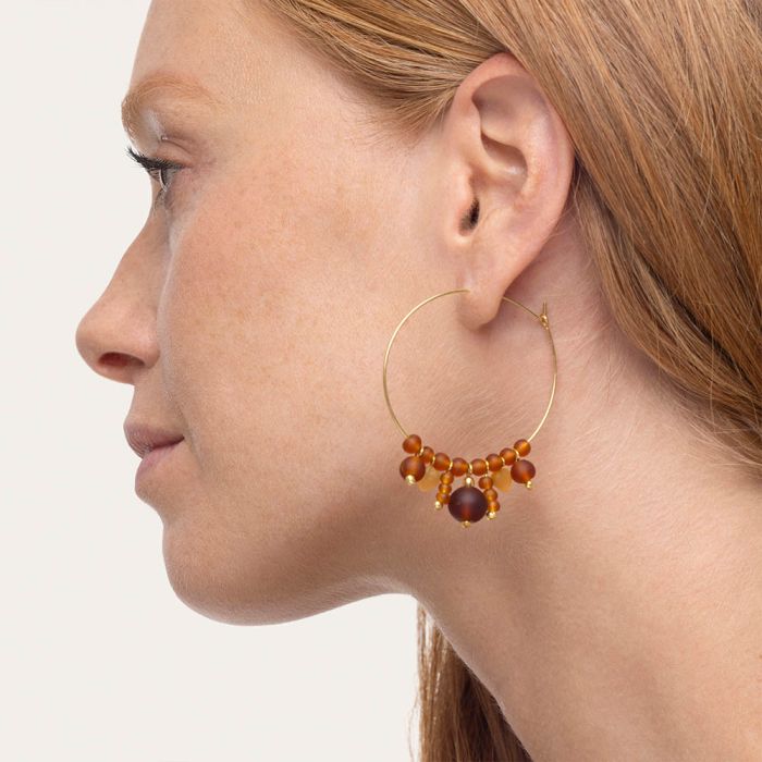 ORECCHINI CERCHI PENDENTI MIX