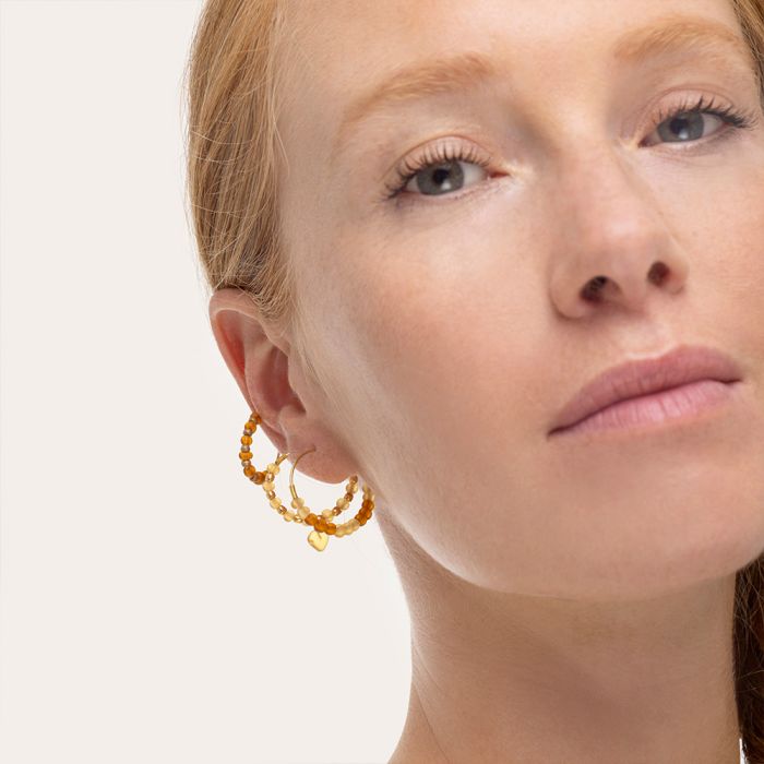 3 PAIA ORECCHINI CERCHI MIX