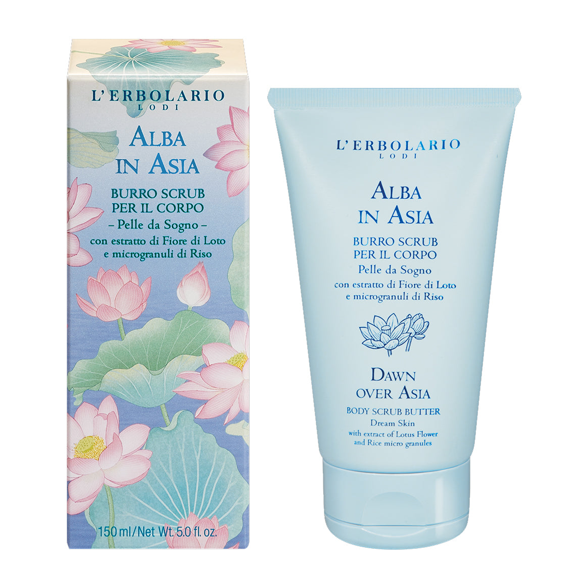 Burro Scrub per il Corpo Alba in Asia