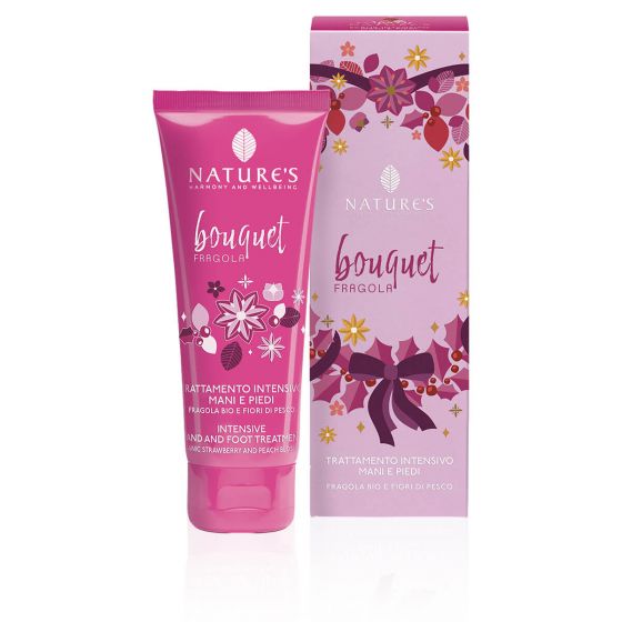 Bouquet fragola - Trattamento intensivo mani e piedi 75 ml