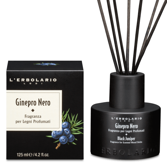 Ginepro Nero Fragranza per Legni Profumati con Bastoncini - Formato: 125 ml