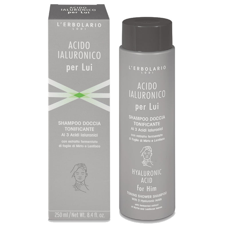 Acido Ialuronico per Lui  Shampoo Doccia - Formato: 250 ml