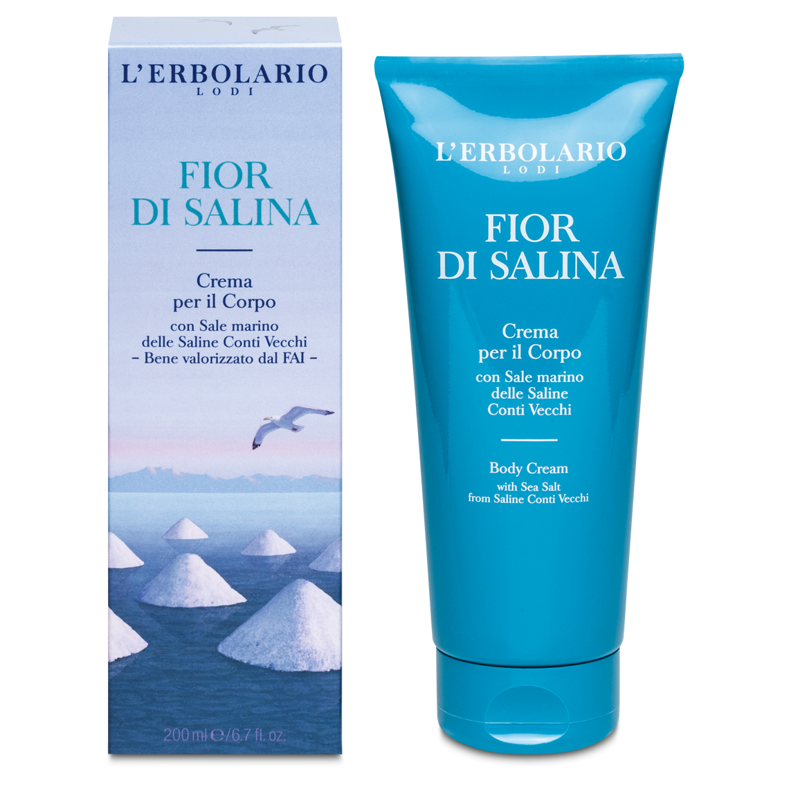 Fior di Salina Crema per il Corpo - Formato: 200 ml