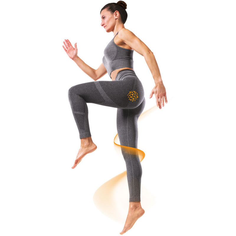 LEGGINGS POWER FIT GRIGIO SCONTO -20%